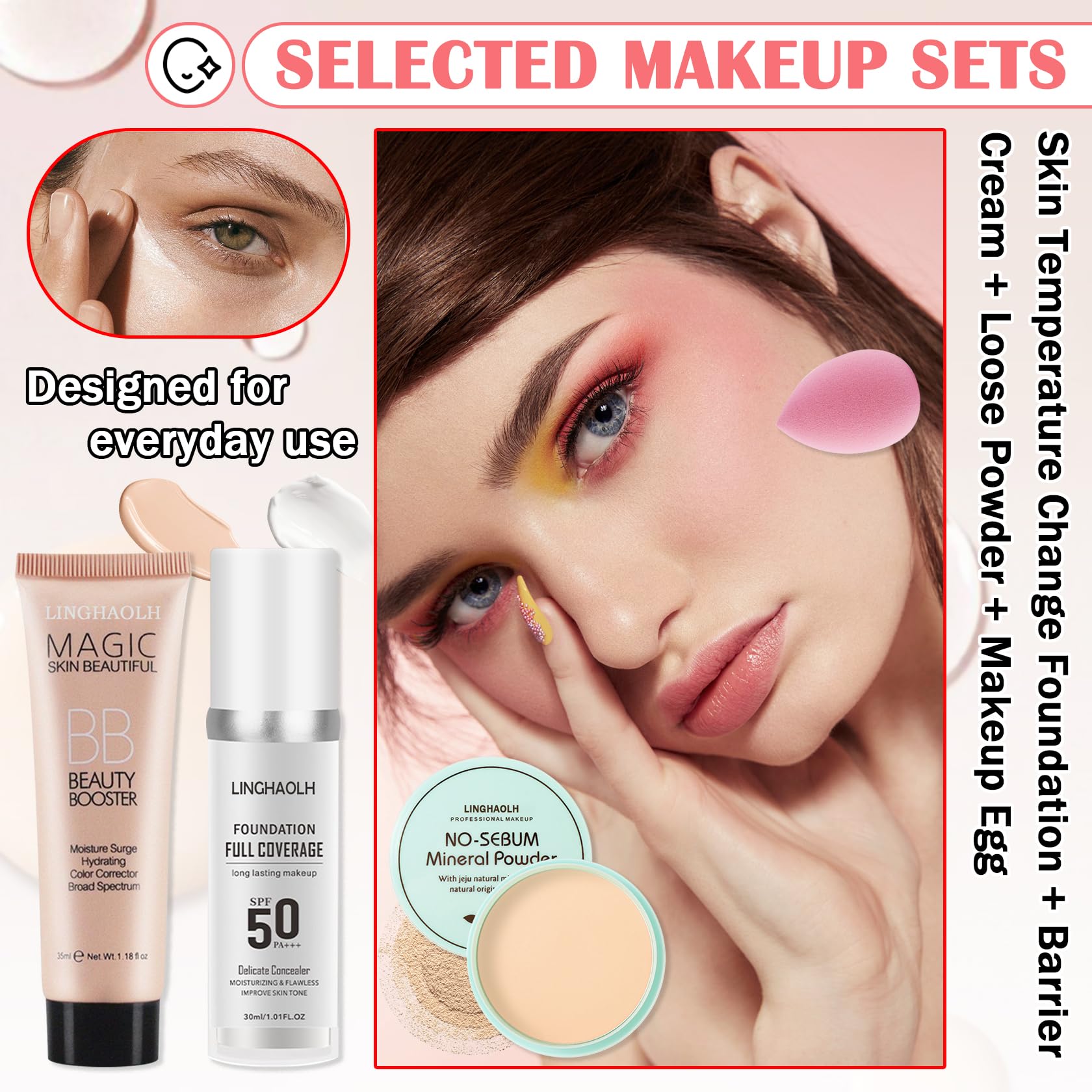 Amazon.com : LingHaoLH Color Changing Liquid Foundation & Full